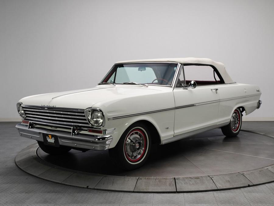  Chevrolet Chevy II Nova 400 Convertible 1963 года  (фото 1 из 12)
